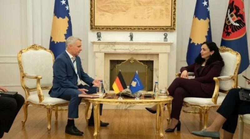 Presidentja Osmani: Gjermania është aleate strategjike në rrugën euroatlantike të Kosovës