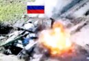 Beteja e rrallë mes tankeve ruse dhe një të ukrainasve – pamjet nga ajri tregojnë si ushtarët e Zelenskyt shkatërrojnë makinerinë e Putinit