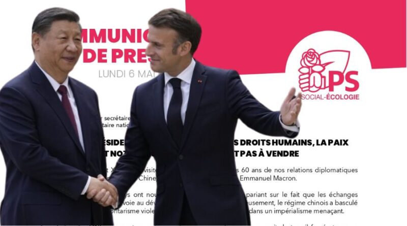 Partia socialiste franceze reagon në lidhje me vizitën e presidentit kinez në Francë: Xi Jinping përfaqëson shtypjen dhe autoritarizmin brenda Kinës
