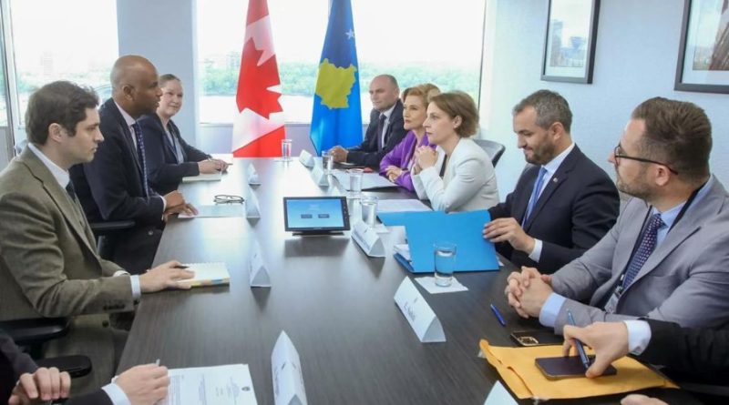 Deputetja Kusari-Lila dhe ministrja Gërvalla në Kanada, zhvillojnë takime të rëndësishme