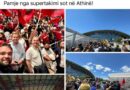 Takimi propagandues në Athinë/ Zyrtarët e bashkisë Korçë në mitingun e Ramës