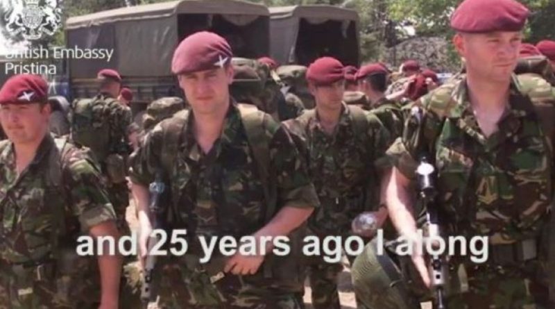 Browning: 25 vite më parë 10 mijë e 500 ushtarë britanik hynë Kosovë