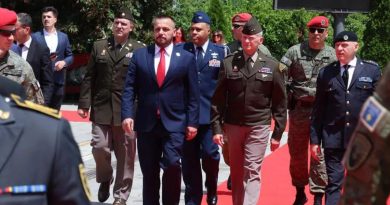 Ministri Maqedonci: Parakalimi i FSK-së, shenjë e forcës dhe përkushtimit ndaj sigurisë