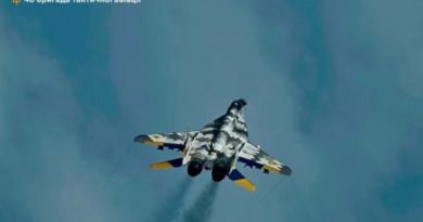 Komandanti i Forcave Ajrore ukrainase publikon pamje nga aksioni i pilotëve të tyre – i quan “fantazmat e Kievit”