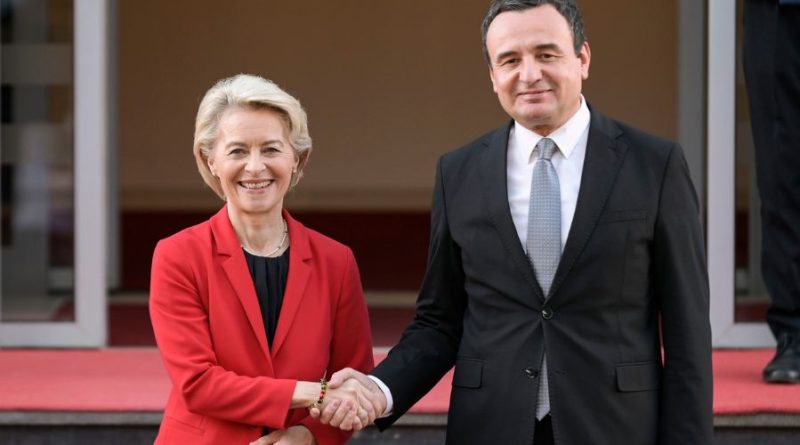 Kryeministri Kurti merr pjesë në drekën e punës me liderët e Ballkanit Perëndimor me ftesë të Ursula Von der Leyen