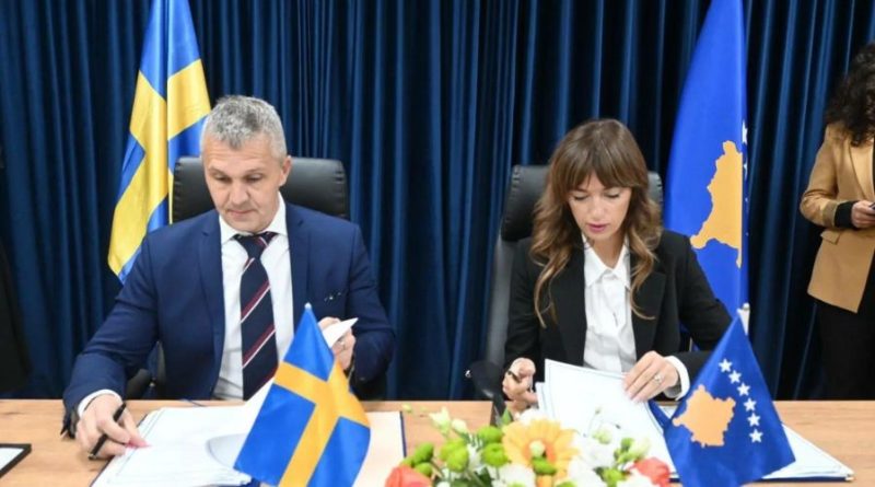 Kosova nënshkruan tri marrëveshje të rëndësishme me Suedinë për ekstradim dhe ndihmë juridike