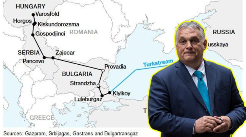 Demton Ukrainën dhe ndihmon Serbinë/ Qeveria populiste  hungareze e Orbanit synon të përdorë gazsjellësin turk për të rritur volumin e blerjeve të gazit rus