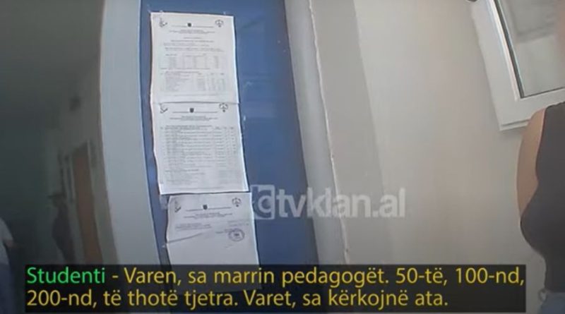 5 provime për 620 mijë lekë, korrupsioni zinxhir në Universitetin e Elbasanit