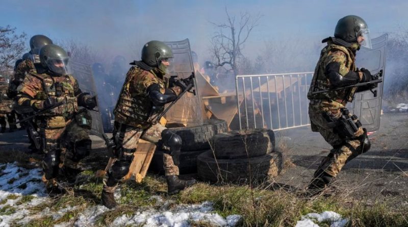 KFOR-i, EULEX-i dhe Policia e Kosovës përfundojnë stërvitjen “Golden Sabre 2024”