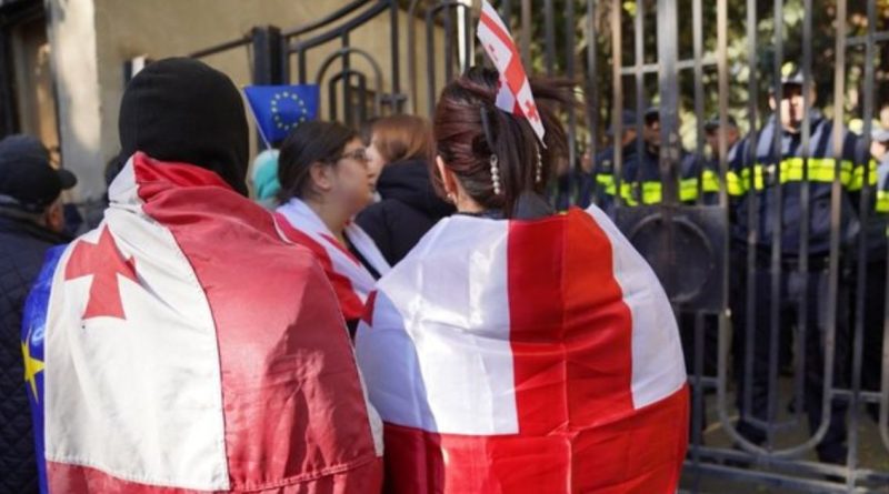 Opozita në Gjeorgji vazhdon protestat kundër rezultatit të zgjedhjeve