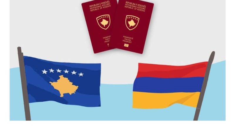 Armenia njeh zyrtarisht pasaportat e Kosovës