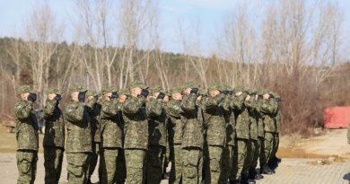 354 rekrutë fillojnë trajnimin për t’u bërë ushtarë të FSK-së