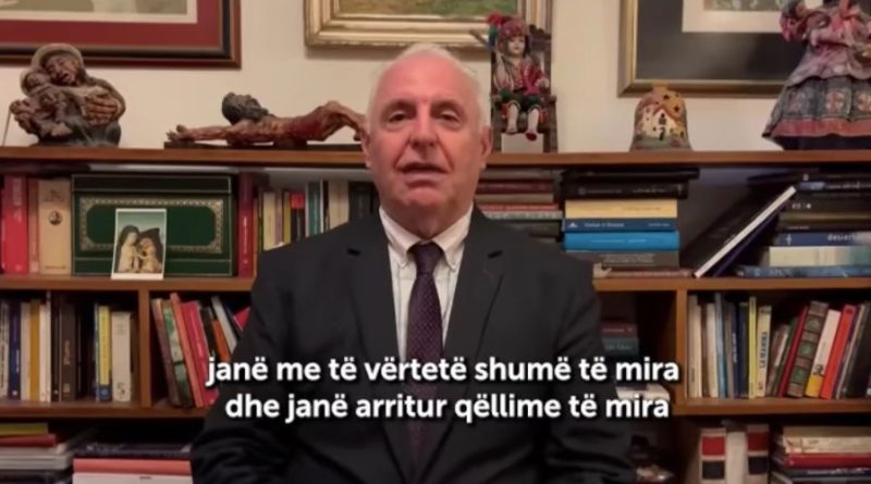 Luis Solari – ish-kryeministri dhe ish-ministri i shëndetësisë nga Republika e Peru-së, me video mbështetëse për VETËVENDOSJE!-n dhe Albin Kurtin si Kryeministër të Republikës së Kosovës