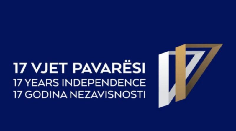 Publikohet logoja zyrtare shtetërore si dhe programi i manifestimeve në 17 vjetorin e Pavarësisë së Kosovës