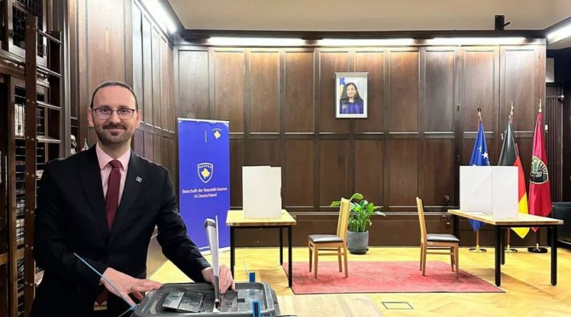 Ambasadori i Kosovës në Gjermani, Ajeti: Ditë historike, votimi për herë të parë në misionet tona diplomatike dhe konsullore në Gjermani dhe Danimarkë