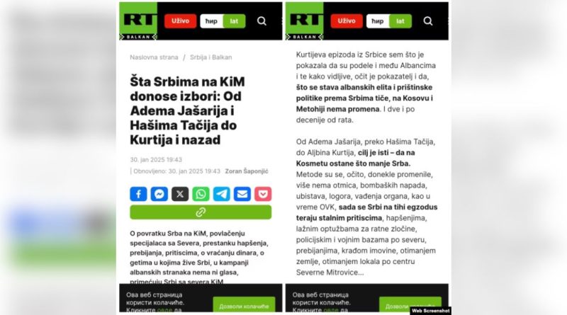 Si shpërndanë mediat ruse përmbajtje manipuluese para zgjedhjeve në Kosovë?