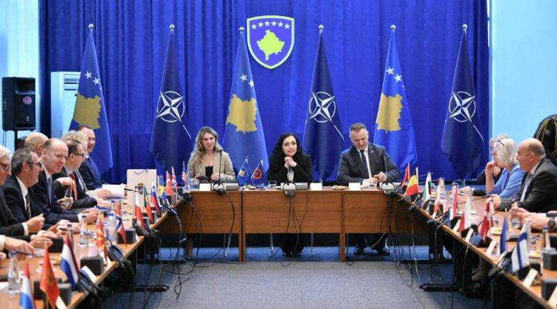 Në takimin e Osmanit me Këshillin e Atlantikut të Veriut të NATO-s, pjesëmarrëse edhe Ukraina e Armenia