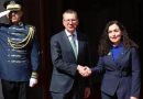 Osmani pret në takim presidentin e Letonisë