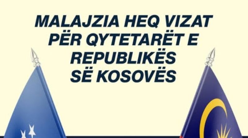 Gërvalla jep lajmin e mirë: Nga sot qytetarët e Kosovës pa viza në Malajzi