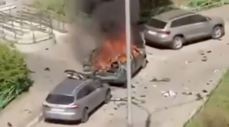 VIDEO| Momenti kur shpërthimi me bombë në Moskë i merr jetën gjeneralit rus