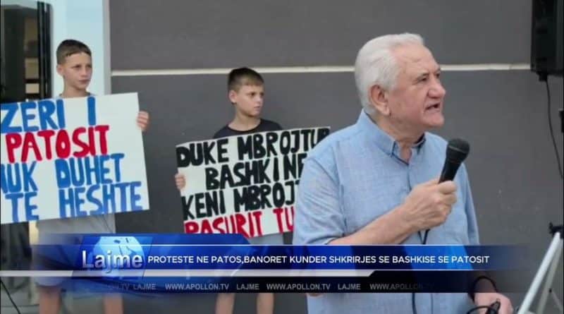 Banorët e Patosit kundërshtojnë shkrirjen e bashkisë me Fierin: Humbasim shërbimet dhe identitetin